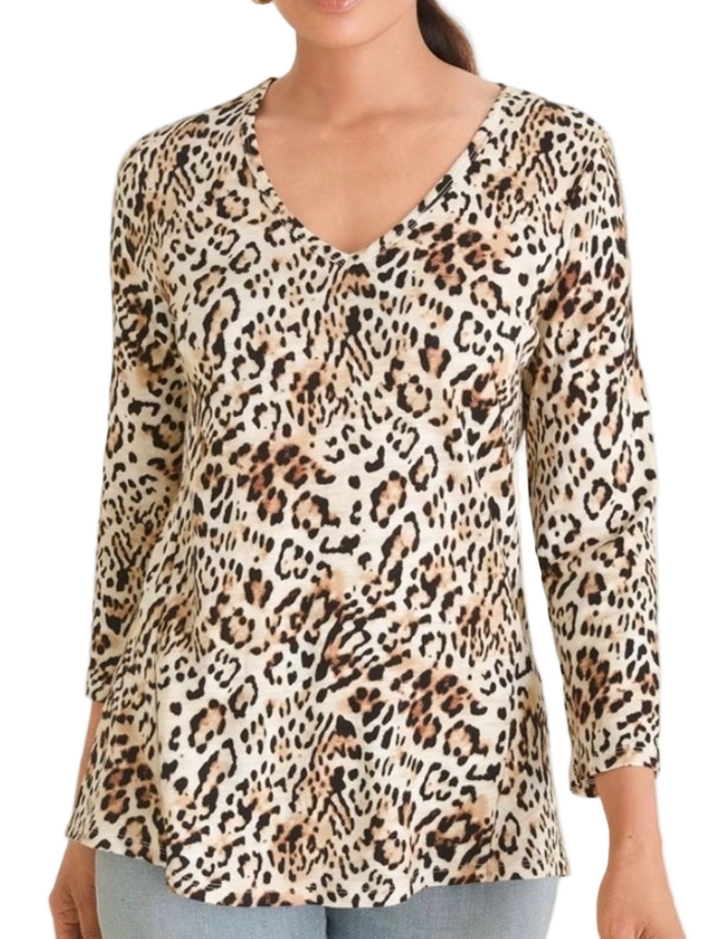 23. WOMENS CHICO’S 2/L DETAIL TOP